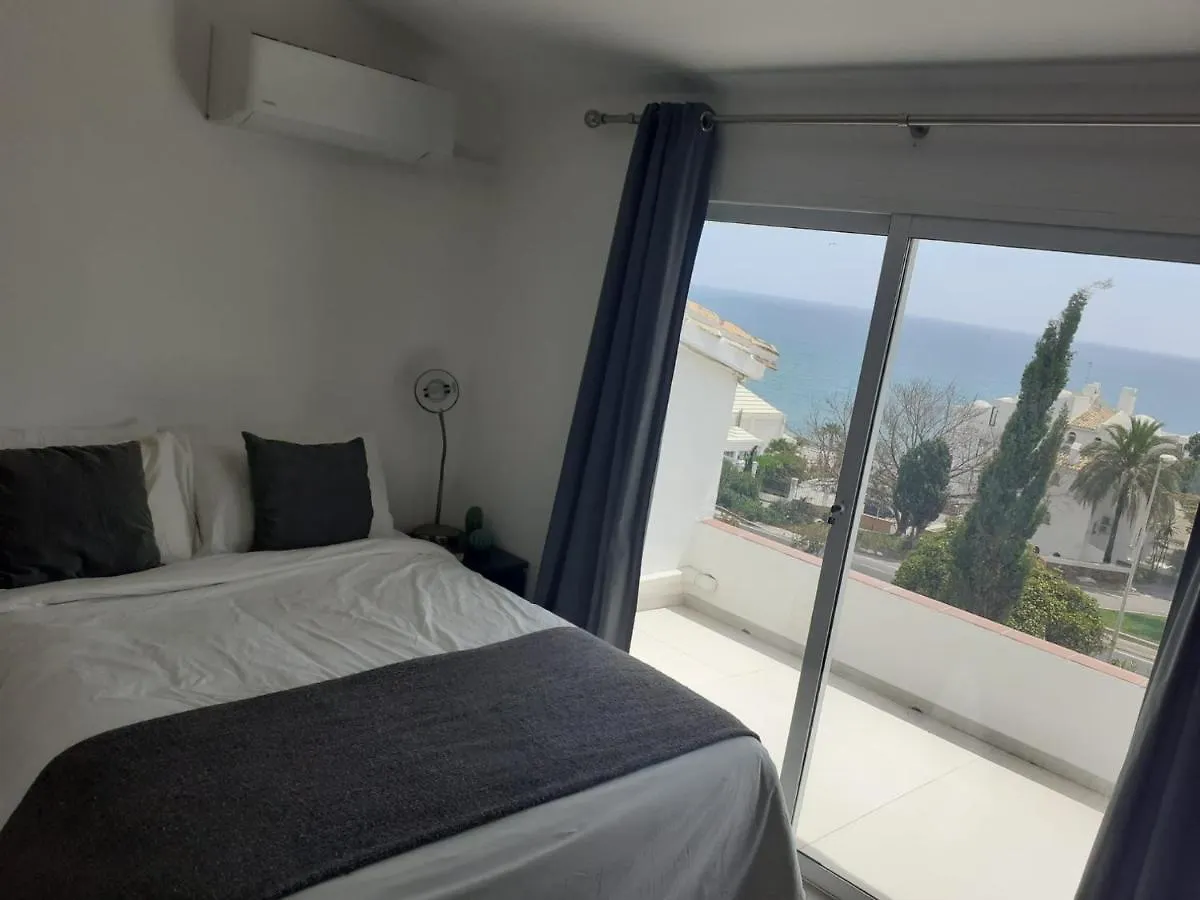 2 Bed Townhouse With Garden Patio Overlooking La Cala Cove & Sea Malaga Chalet
