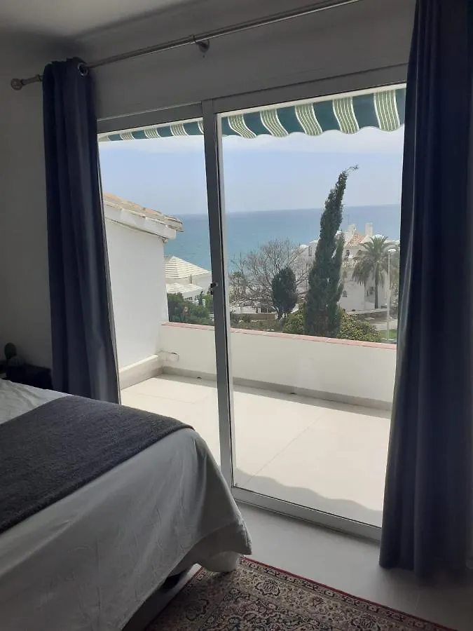 2 Bed Townhouse With Garden Patio Overlooking La Cala Cove & Sea Malaga